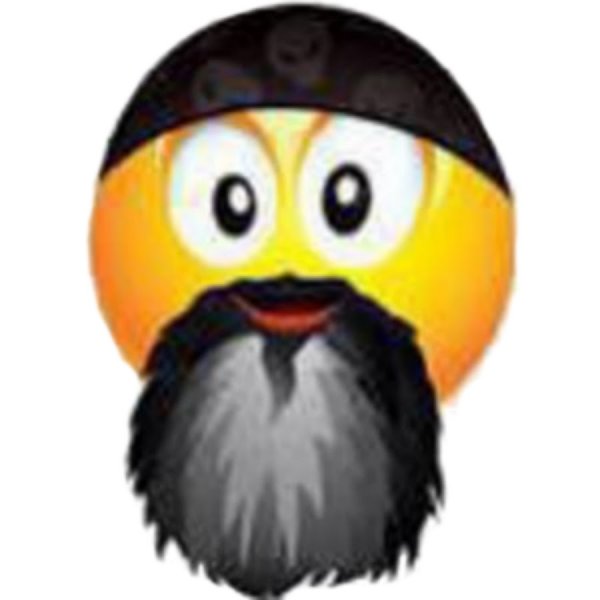 Эмодзи с бородой