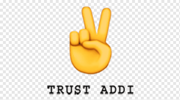 Смайлик два пальца