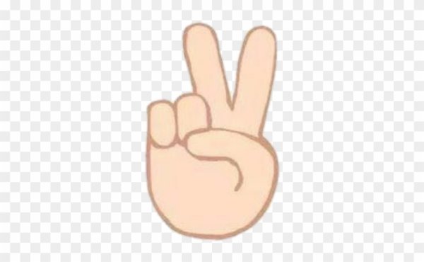 Эмодзи два пальца