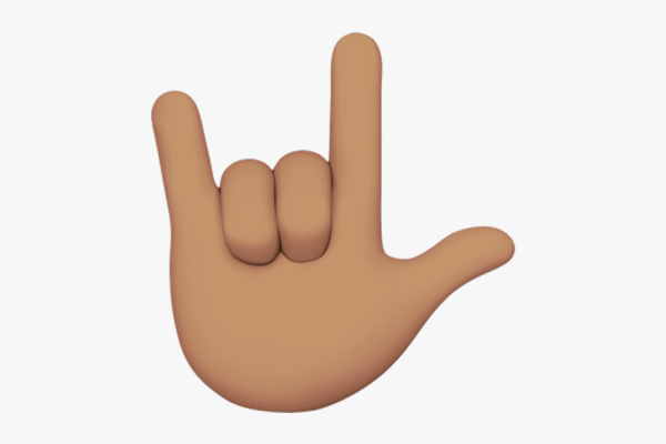 Смайлик с пальцем