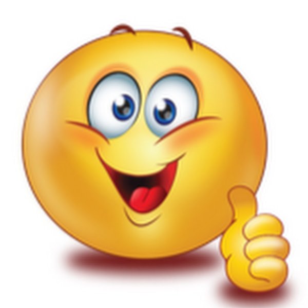 Одобряющий смайлик