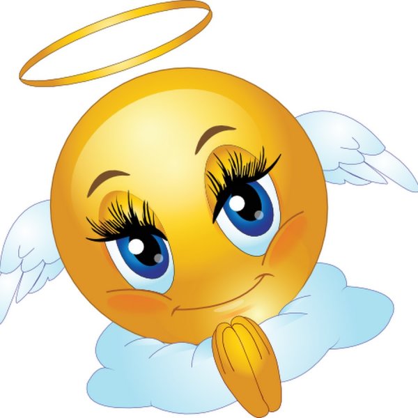 Смайлик девочка