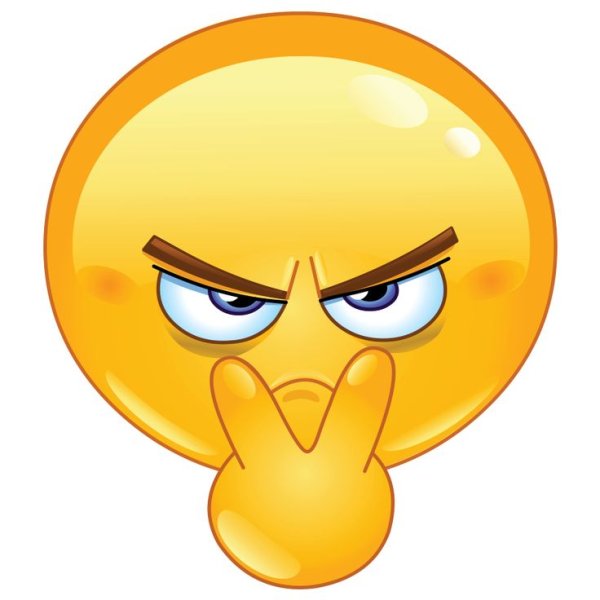 Угрожающий смайлик