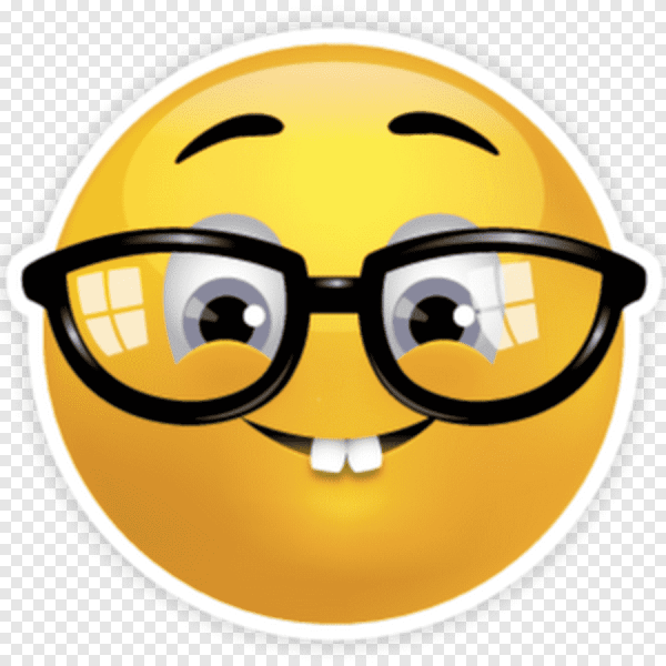 Смайлик с очками