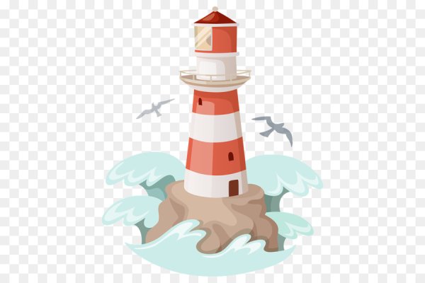 Маяк рисунок