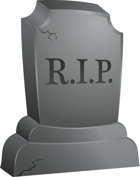 Надгробие Rip