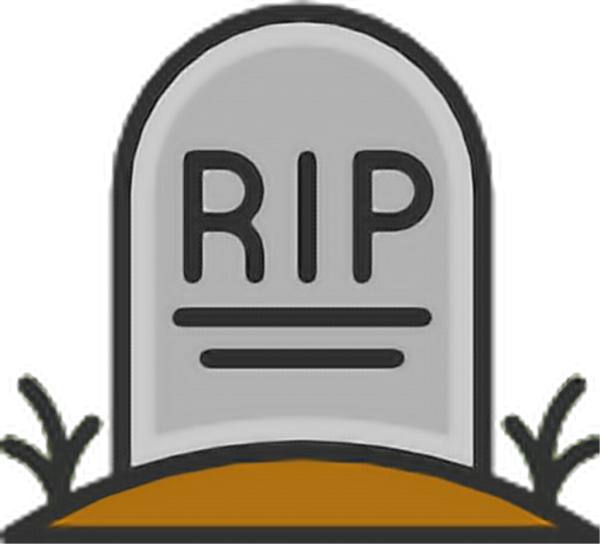 Стикер могилка