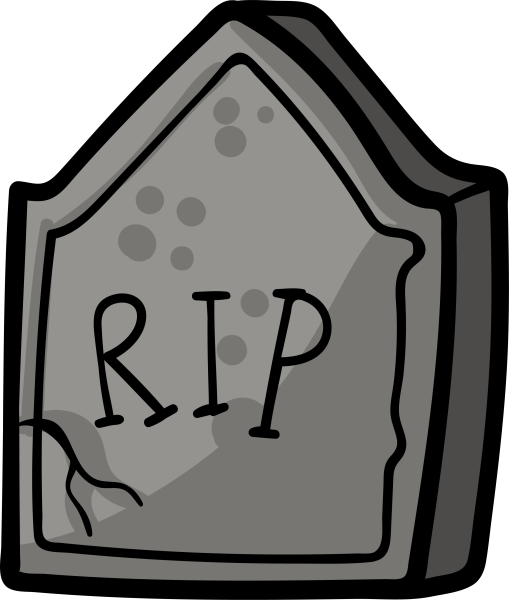 Надгробие мультяшное