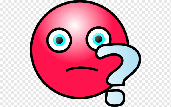 Вопросительный смайлик