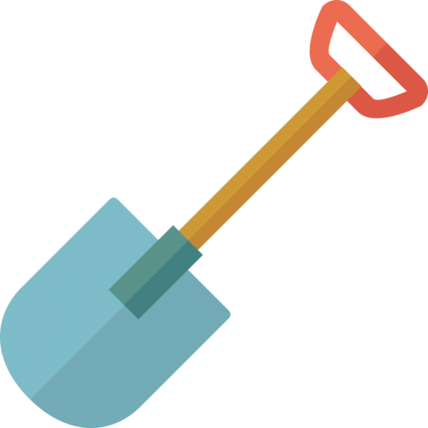 Смайл с лопатой