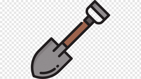 Значок лопата