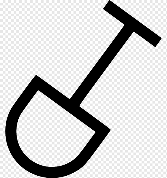 Лопатка пиктограмма