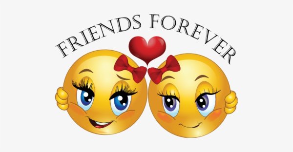 Смайлики подружки