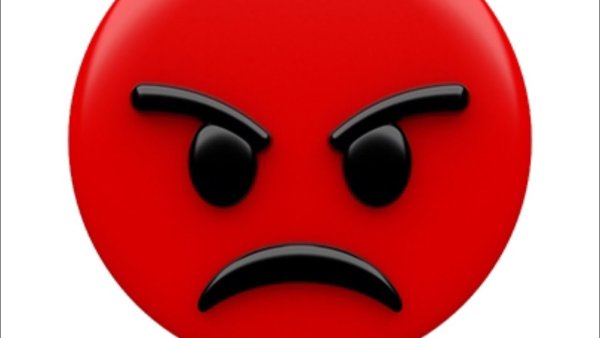 Очень злой смайлик