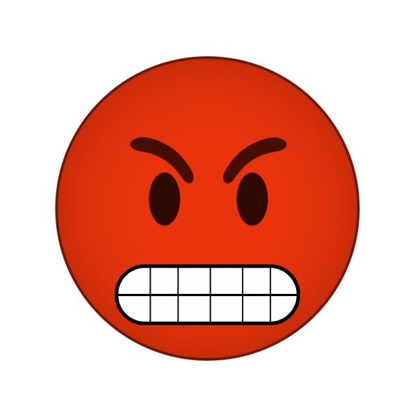 Эмодзи злость