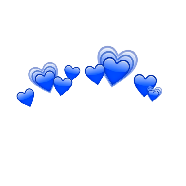 Сердечки над головой