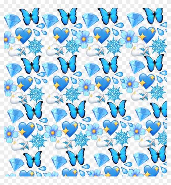 Эмодзи бабочка