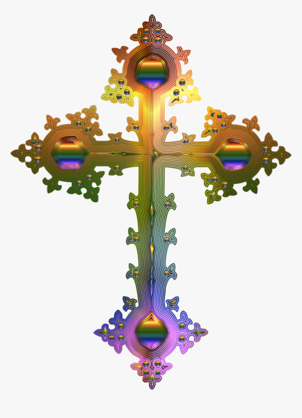 Русский православный крест вектор