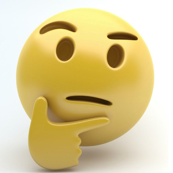 Думающий смайлик