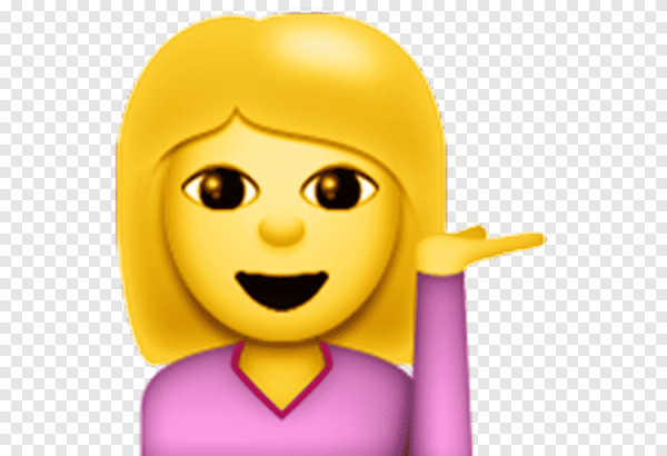 Смайлик девушка