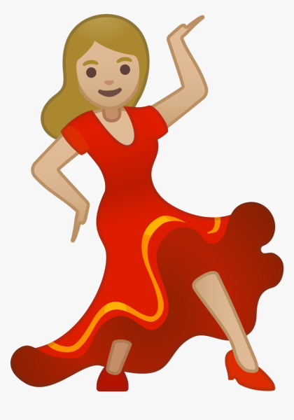 Эмодзи танец