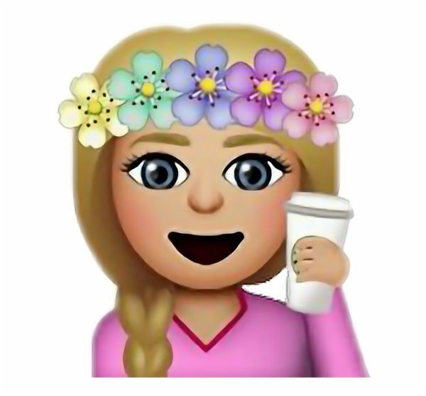 Смайлик девушка