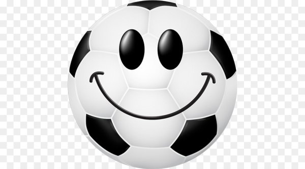 Мультяшный футбольный мячик