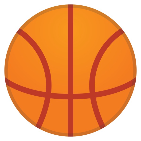 Эмодзи мяч баскетбол