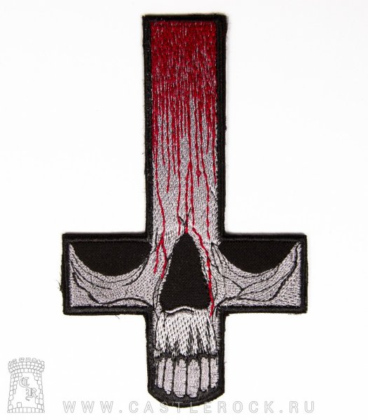 Нашивка перевернутый крест