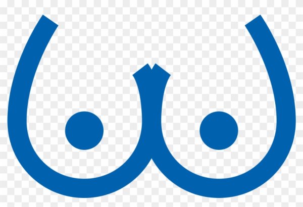 Грудь символами