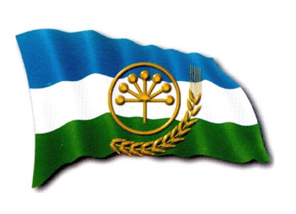 Башкирский флаг рисунок