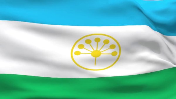 Флаг Республики Башкортостан