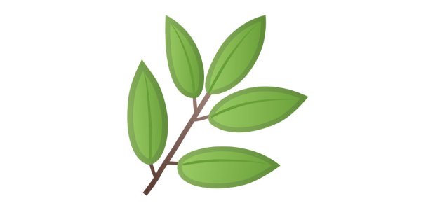 Эмодзи веточка