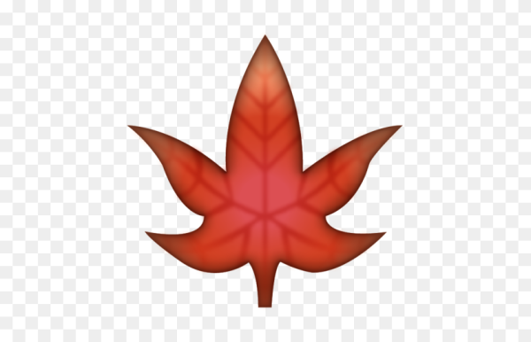 Эмодзи осенний лист