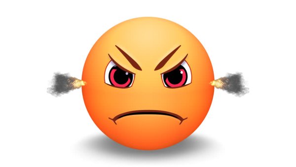 Эмодзи возмущение