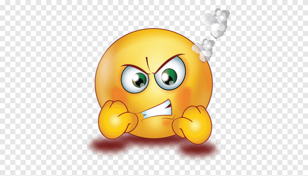 Возмущенный смайлик