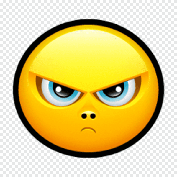 Смайлики эмоции злость