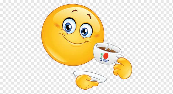 Смайлик кофе