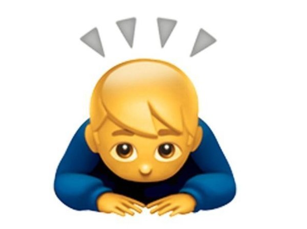 Кланяющийся смайлик