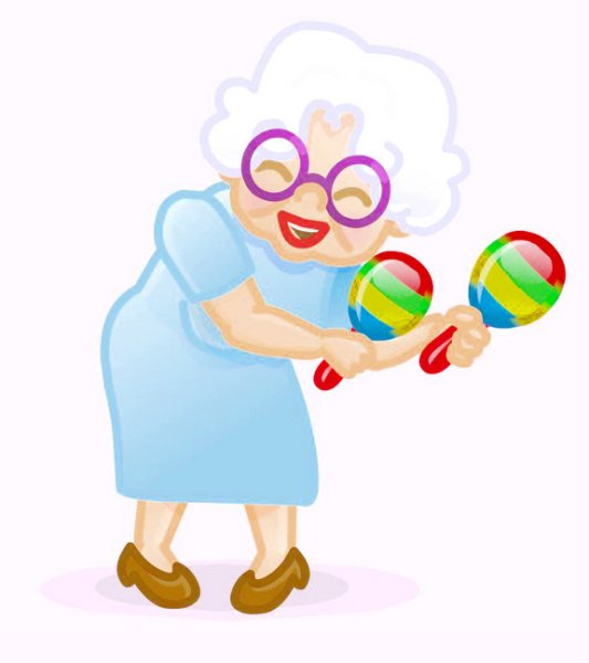 Смайлик бабуля