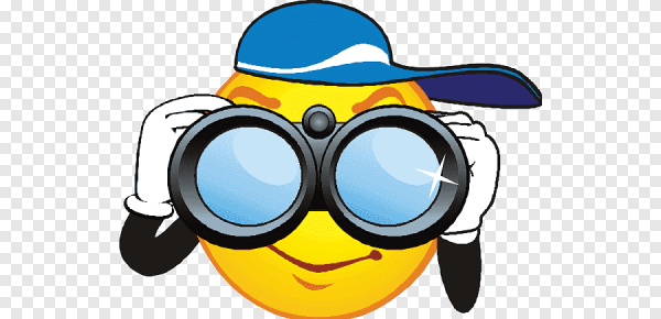 Рожицы с биноклем