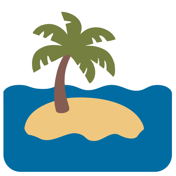 Остров шаблон