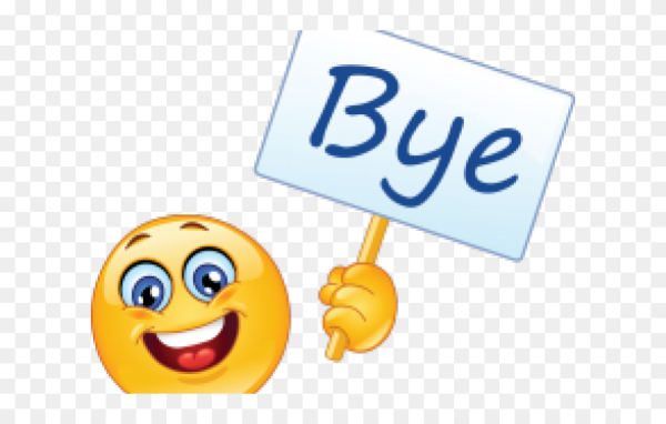 Смайлик Bye