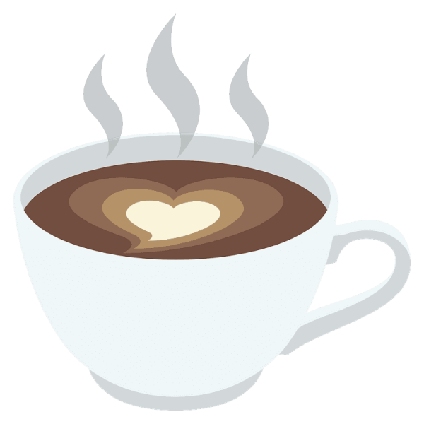 Чашка кофе эмодзи