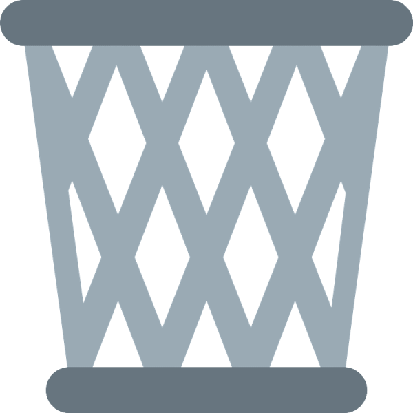 Эмодзи мусорная корзина