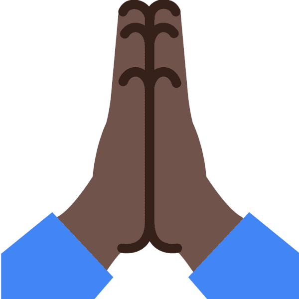 Смайлик молится