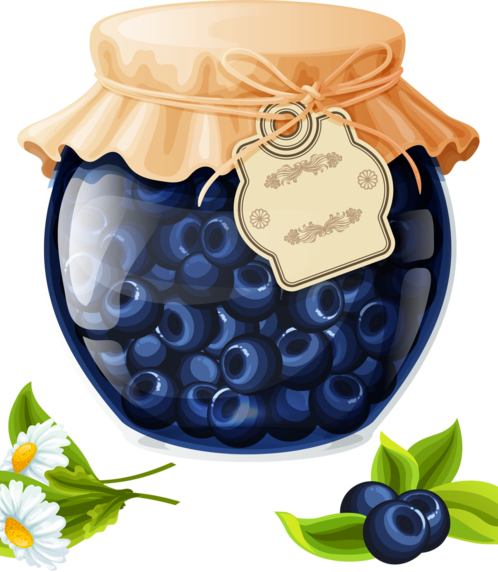 Баночка Черничного варенья