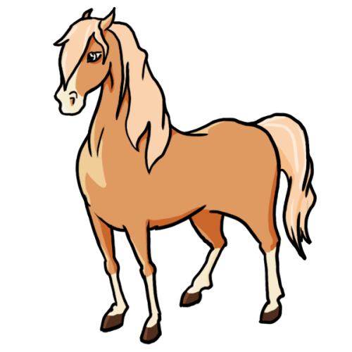 Лошадка рисунок