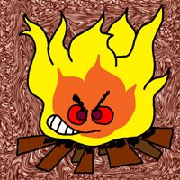 Мультфильм злой огонь