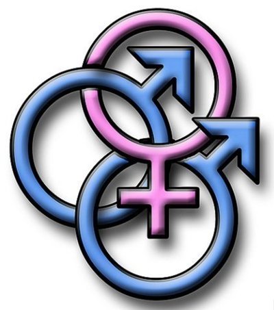 Эмблема бисексуальности